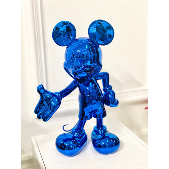 MICKY WELCOME BLUE METALIC